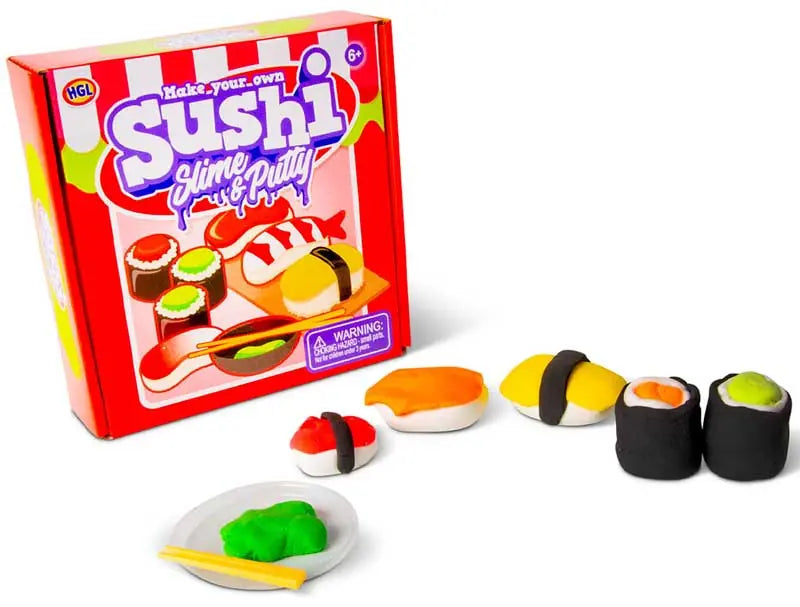 Make Your Own Sushi Slime Putty Set