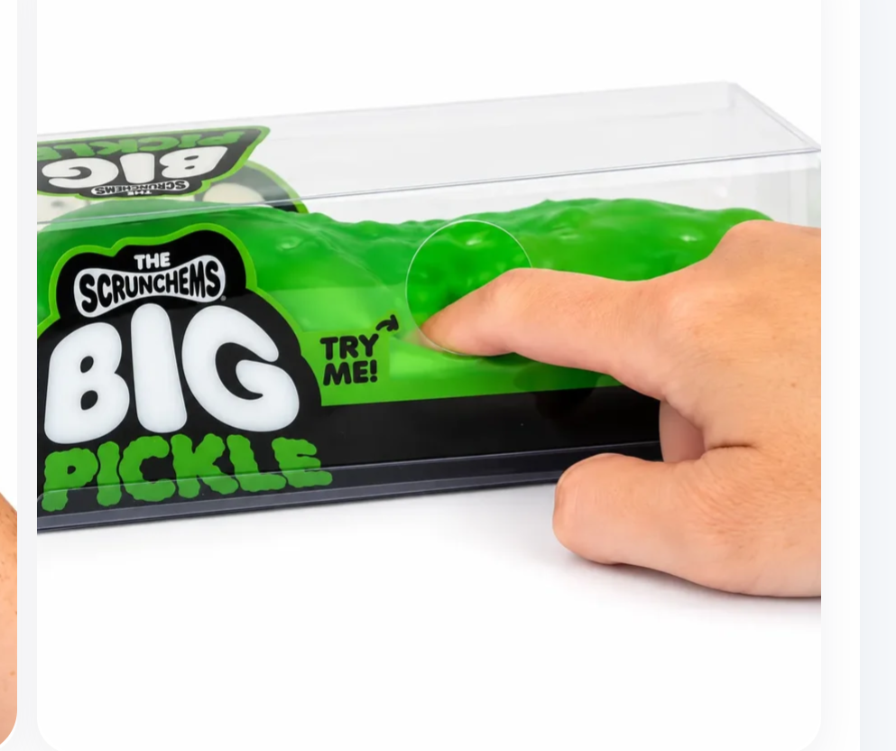 SCRUNCHEMS JUMBO SQUISHY PICKLE