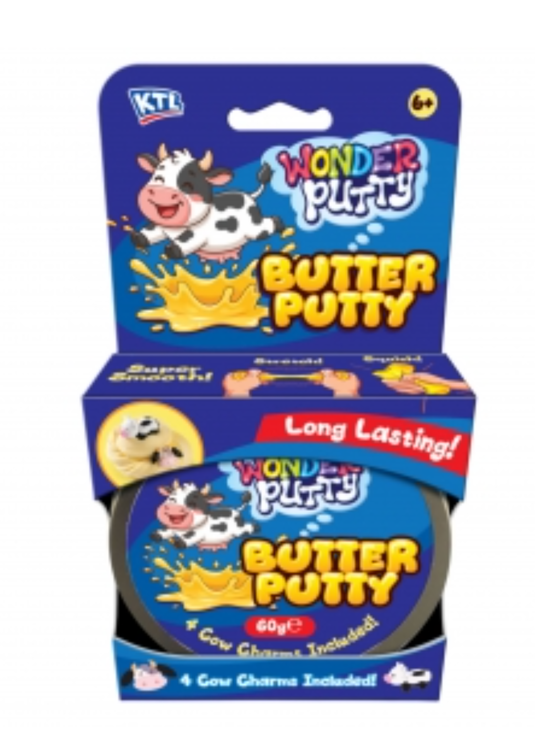 KTL Viral Butter Putty With 4 Charms In Tin Pot