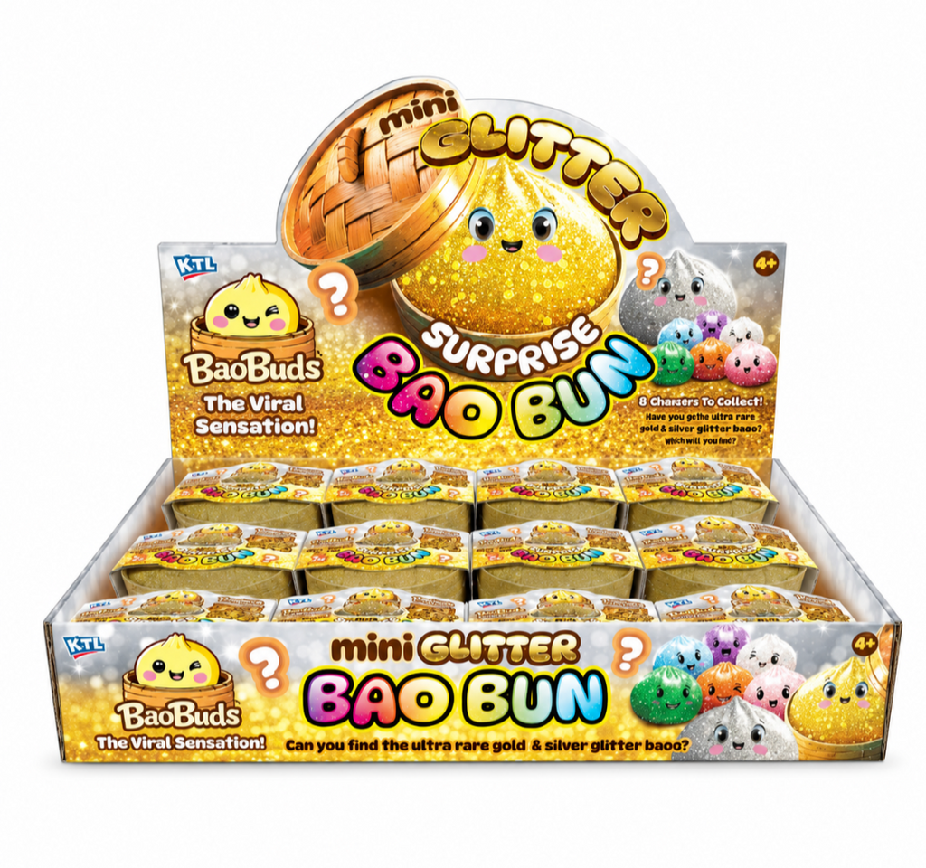 NEW IN: KTL Mini Glitter Bao Bun Dumpling Surprise