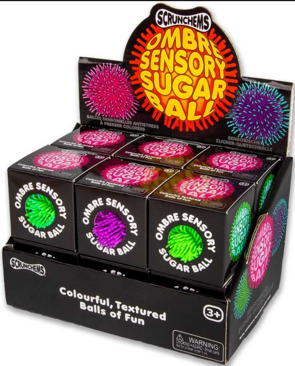 SCRUNCHEMS OMBRE SENSORY SUGAR BALL