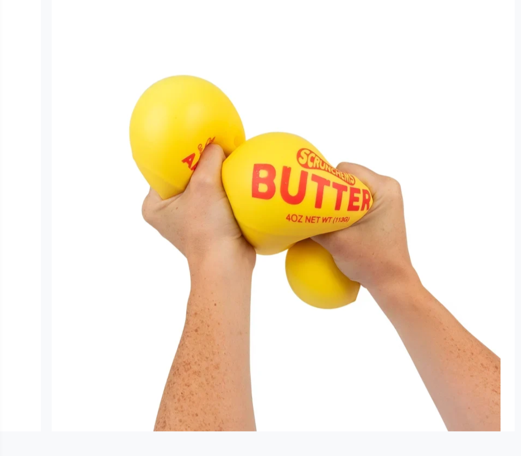 SCRUNCHEMS JUMBO SQUISHY BUTTER