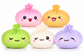 17.5cm Kawaii Dumpling Plush – Super Soft & Cuddly!