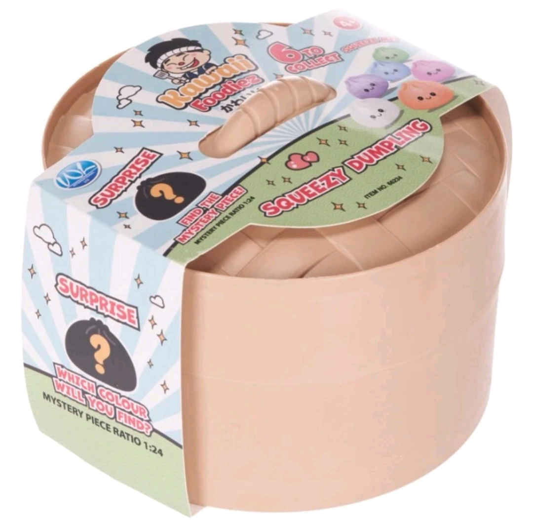 XL JUMBO SQUISHY DUMPLING 16CM SURPRISE