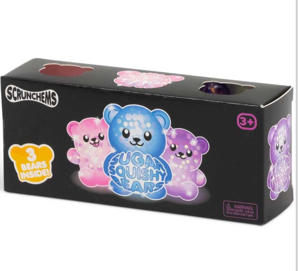 Scrunchems Sugar Diddy Bears 3pack