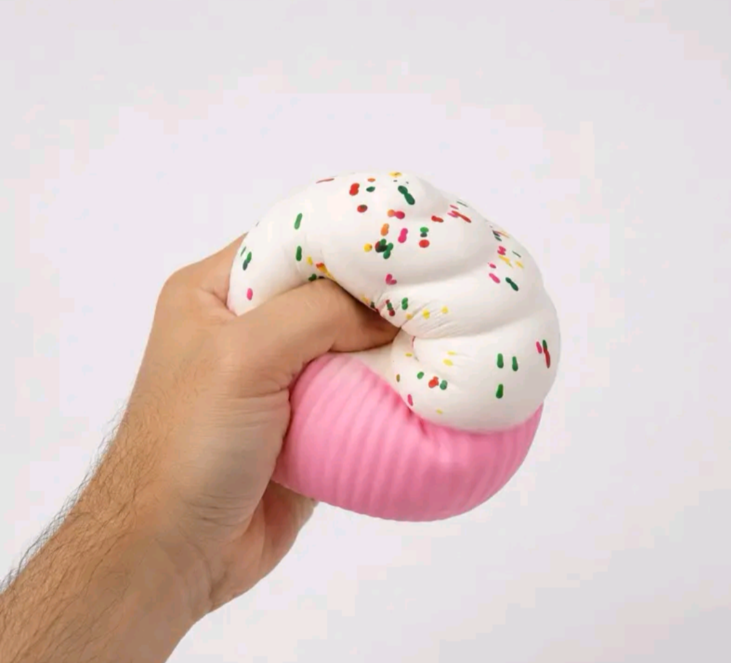 KTL JUMBO Squishy Cupcake Doh Filled
