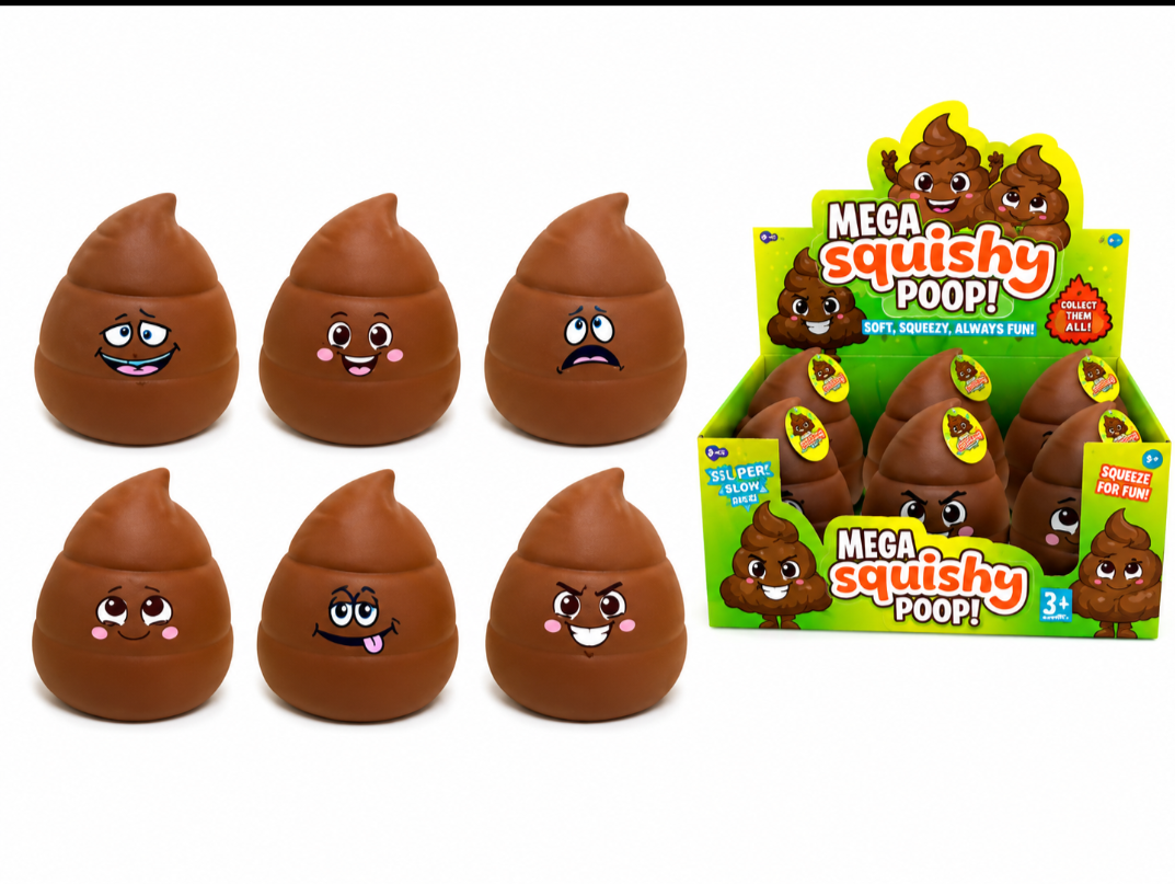 JUMBO Poop Super Squishy 15cm