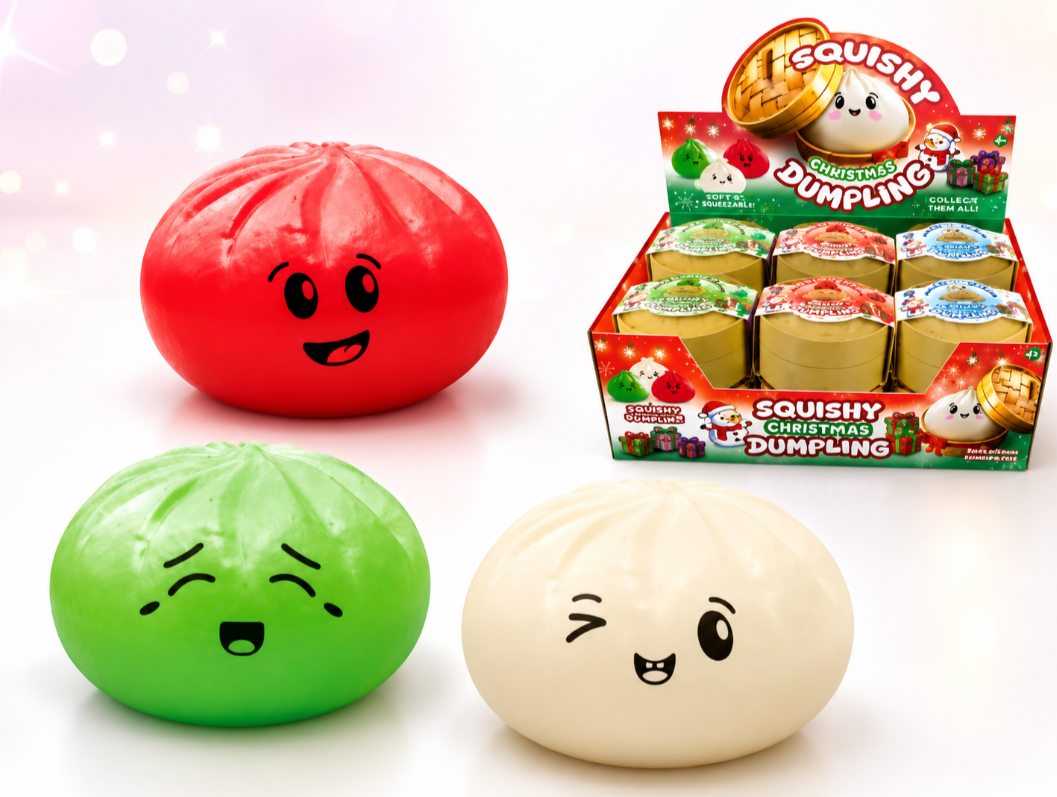 KTL Christmas Squishy Bao Bun Dumplings Large Sealed