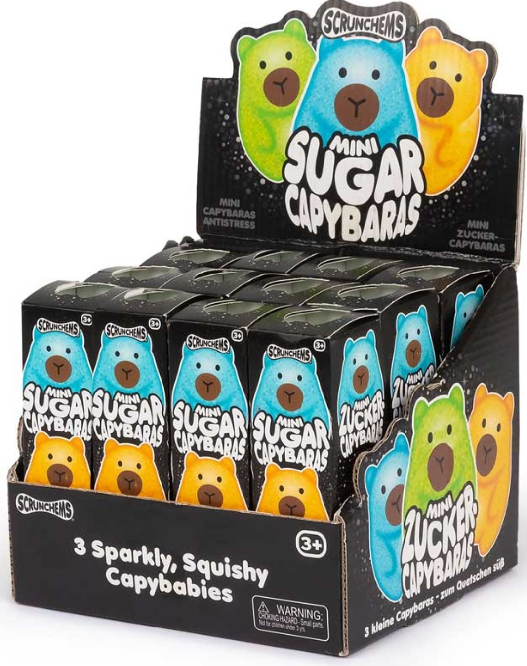Scrunchems Sugar Capybaras 3 in a pack