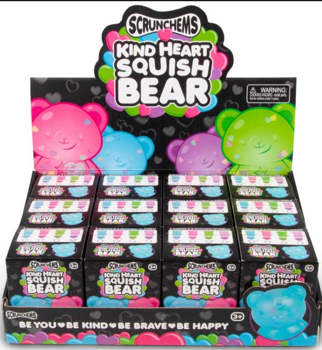 Scrunchems Kind Heart Squish Bears