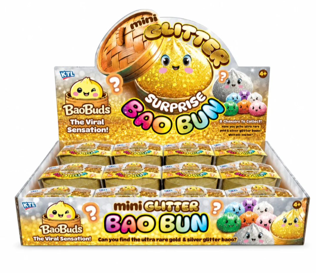 KTL Glitter Sugar Mini Dumpling Bao Buns