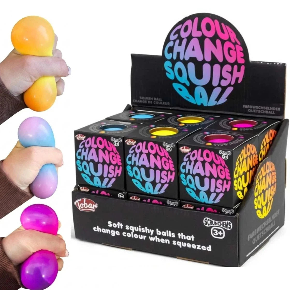 Scrunchems Colour Change Squish Ball