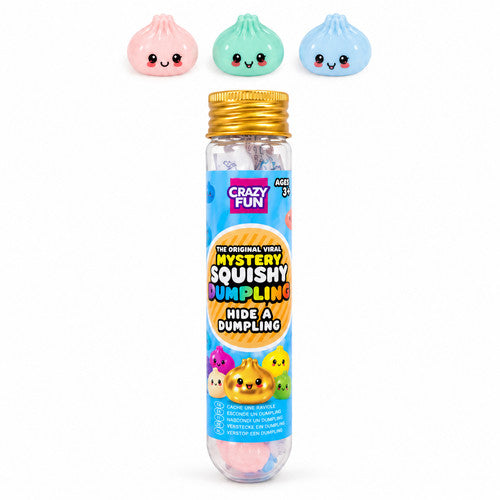 RMS Original Viral Mystery Squishy Dumpling - Hide a Resin Dumpling Tube
