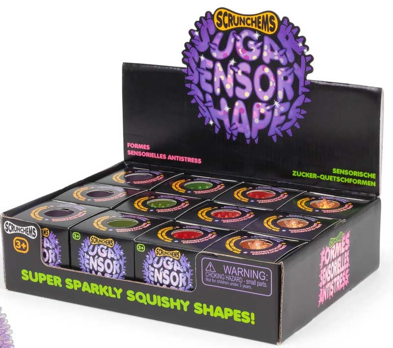 SCRUNCHEMS SENSORY SUGAR SHAPES