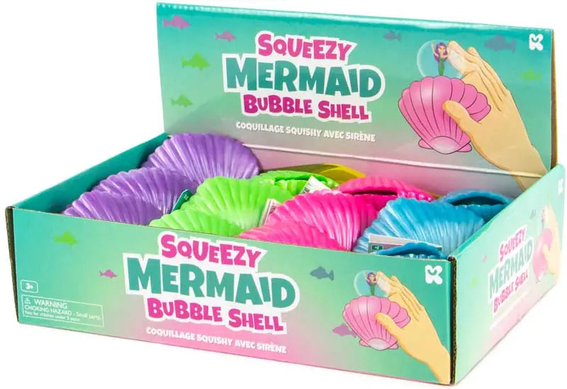 Squeezy Mermaid Bubble Shell