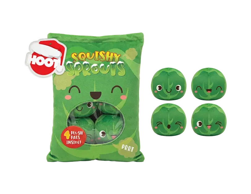 Christmas Snack Bag Plush