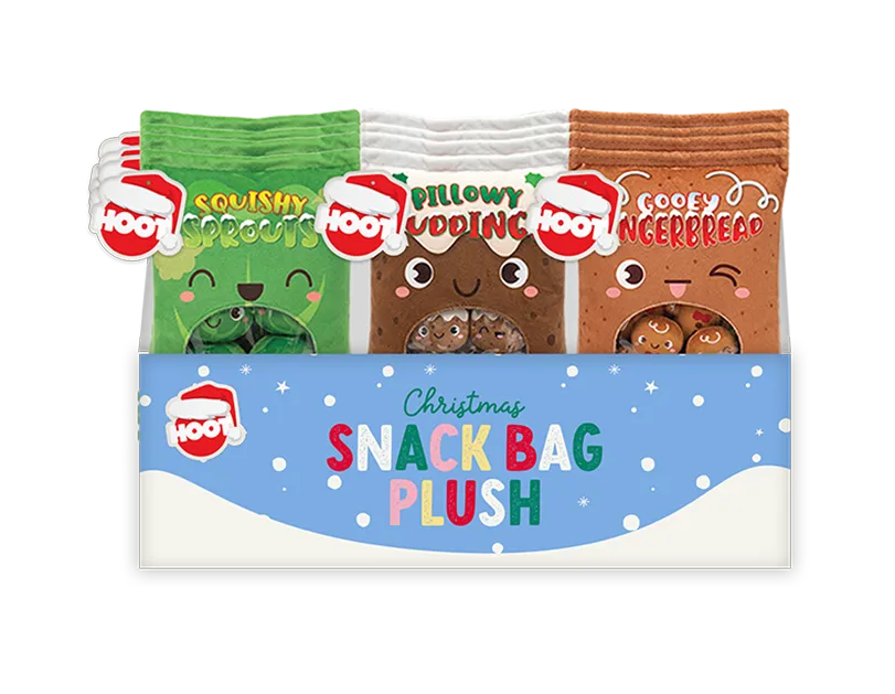 Christmas Snack Bag Plush